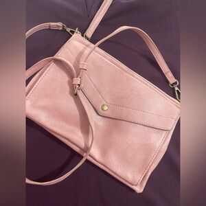 Antik Kraft Pink Crossbody Bag